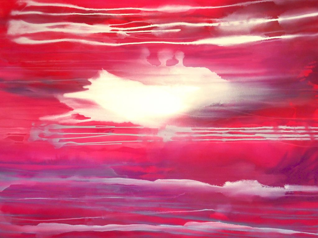 Nuclear Sonata, 72x96, acrylic on canvas, 2020